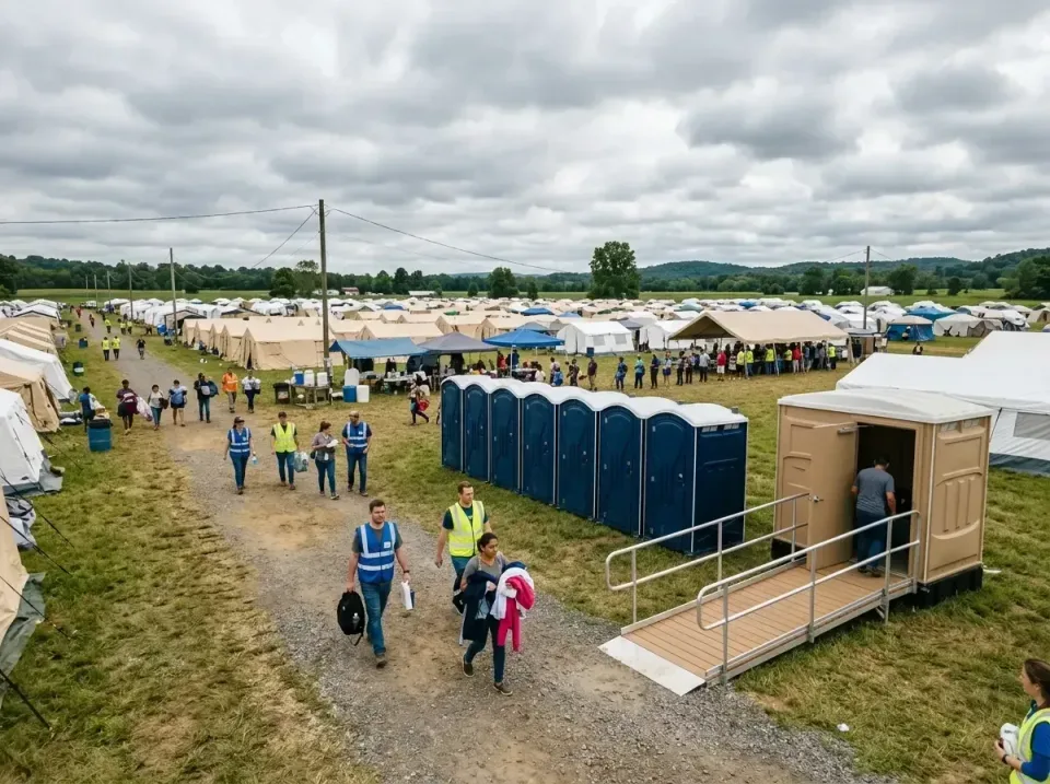 disaster-relief-camp-restrooms-010 — frequently asked questions, Dumpster & Portable Bathrooms Rental in Checotah, OK